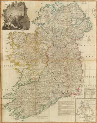 1794 Map of Ireland